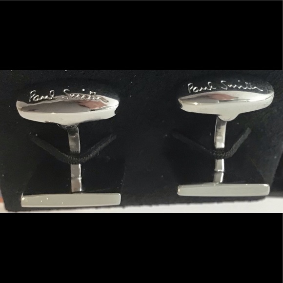 PAUL SMITH NEW Signature Stripe Cufflinks 40% off - Picture 4 of 4